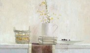 stilleven met asperges en digitalis