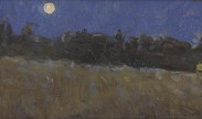 volle maan in de Morvan