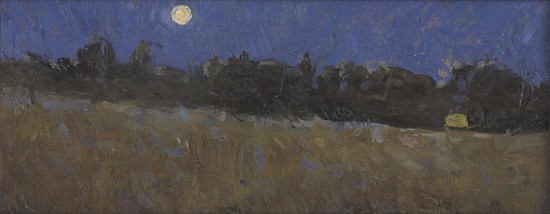 volle maan in de Morvan